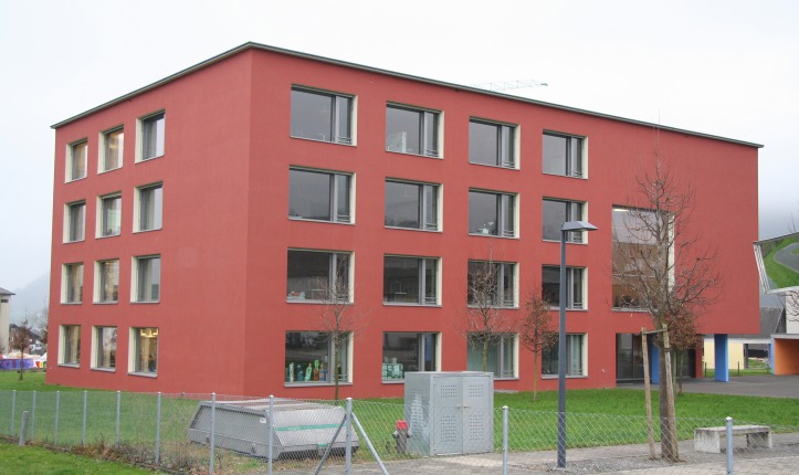 Fassadenrenovation 2-farbig